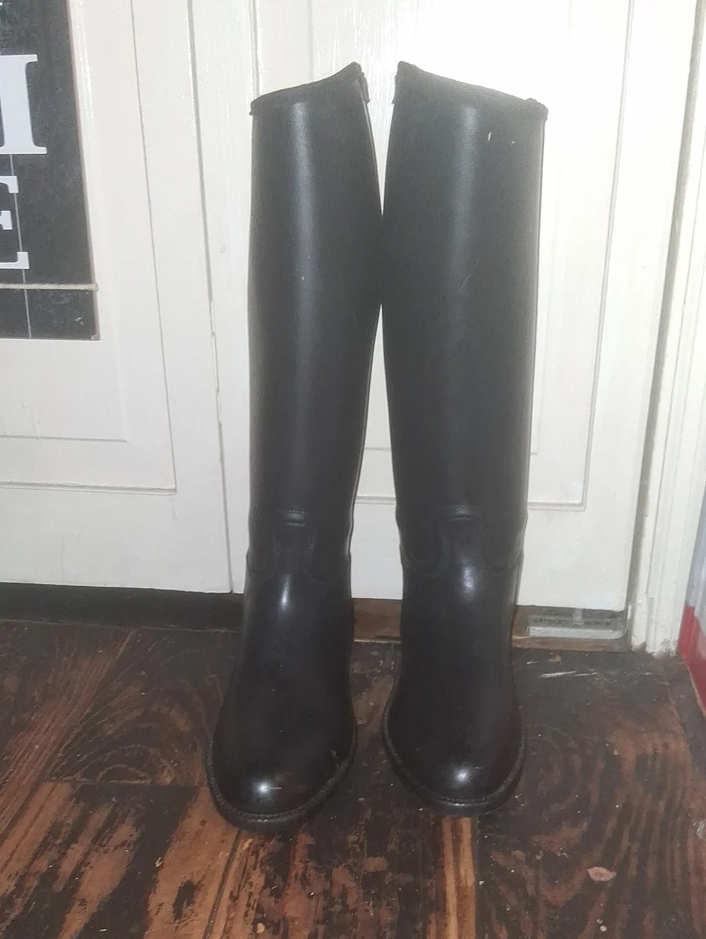Kids' Tall Black Rain & Snow Boots - Unbranded